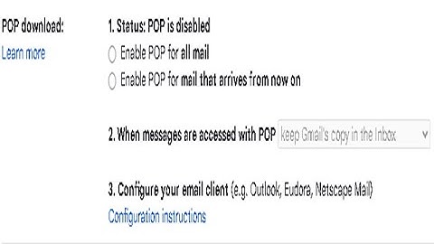 Gmail POP3 - How to Access Horde Mail Within Your Gmail Account