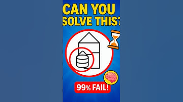 Can You Solve This Mind-Bending Riddle? 🤯 | Only Geniuses Get It Right #satisfying #trending