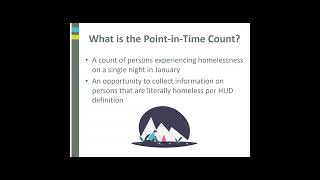 2026 Winter Point In Time Count Volunteer Training