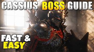 Crimson Desert Cassius Morten Boss Guide FAST & EASY (No Food/Heals Required)