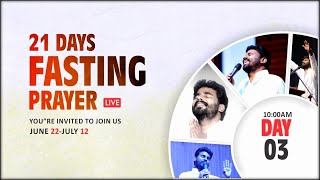 Live | Day 03 | 21 Days Fasting Prayer | Pastor Benz | City Church Of God | Tamil Christian Message
