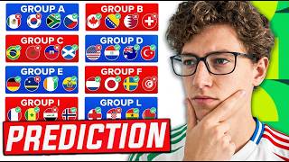 My Early 2026 World Cup Predictions!