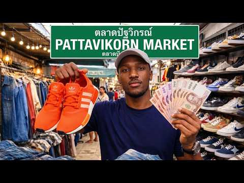 Thrift shopping at Pattavikorn Market, Bangkok