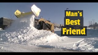 The Dumbest  Snow Plow Ever Made for a Skid Steer