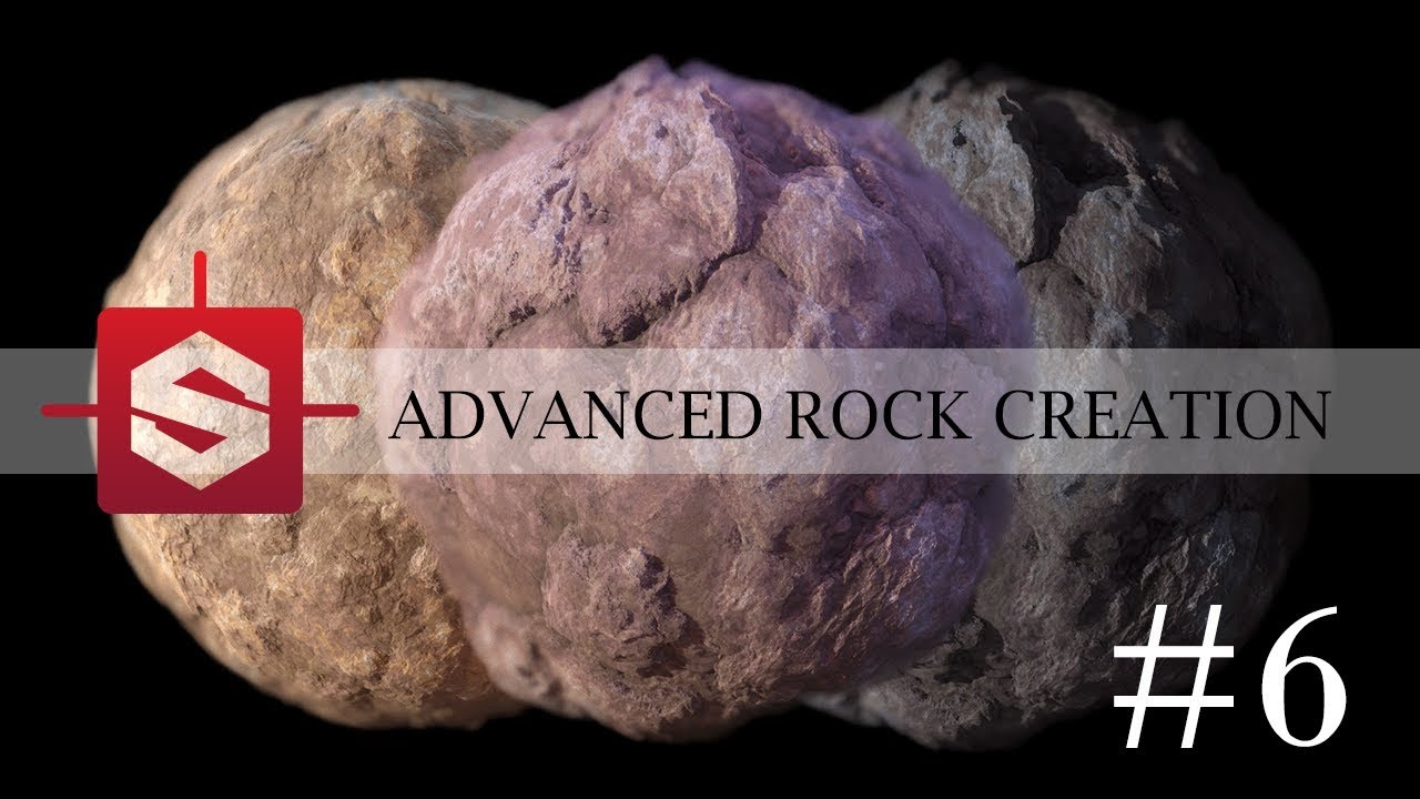 Rock Substance Material tutorial: #6 - Creating Ambient Occlusion (Final) - YouTube