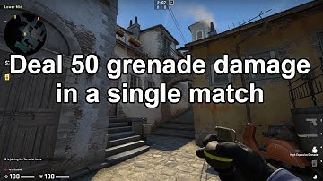 CSGO Operation Riptide - Deal 50 grenade damage (Inferno) - Week 8 Mission Center of Mass - Casual