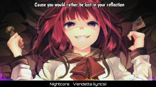 Nightcore - Vendetta [lyrics]