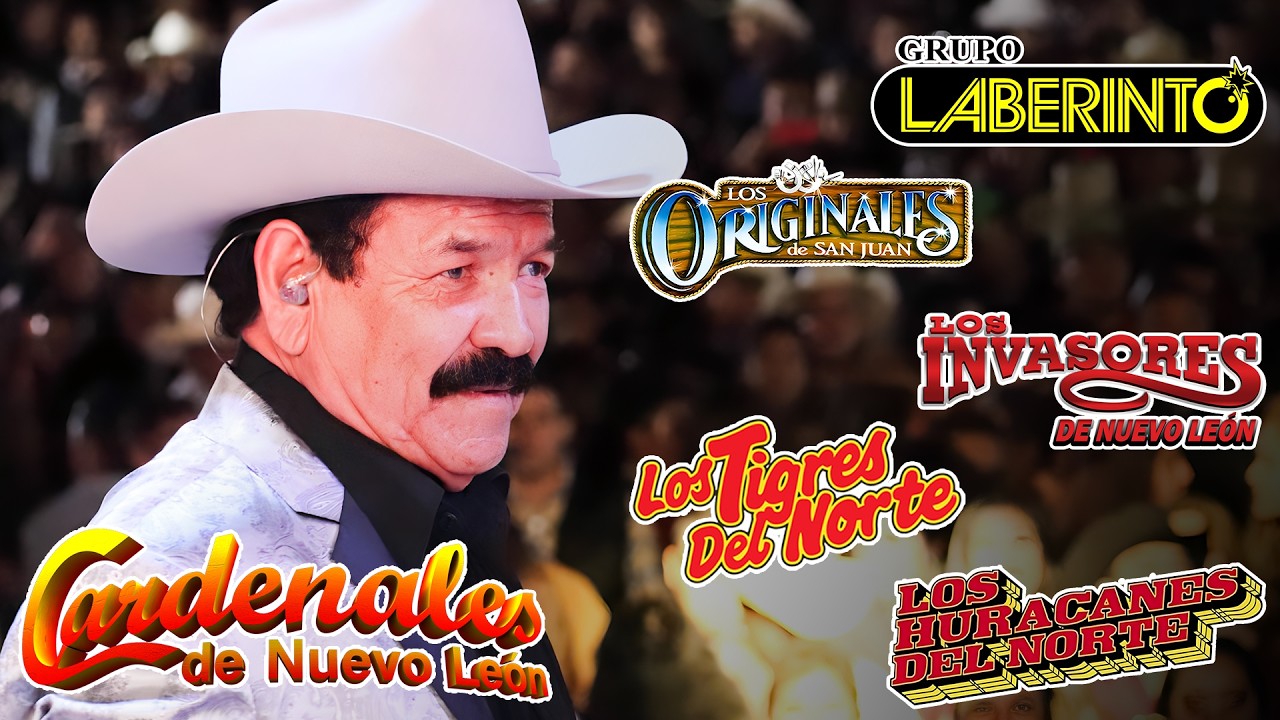 Cardenales de Nuevo León, Los Invasores, Grupo Laberinto, Los Originales - Puros Corridos Mix