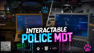 Fivem Interactable Police MDT Computer System / 5mservers.com