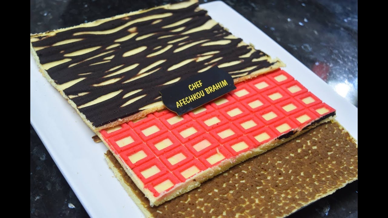 جينواز أو بسكوي مزخرف خطوة خطوة للمبتدئين / Biscuit décor 👌😍