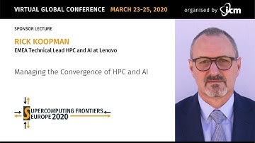 Rick Koopman | Managing the Convergence of HPC and AI