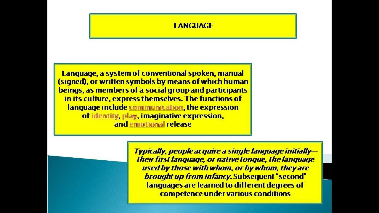 MENGAPA PERLU MENGENAL ISTILAH LANGUAGE, PAROLE, INTONATION, ACCENT DAN
