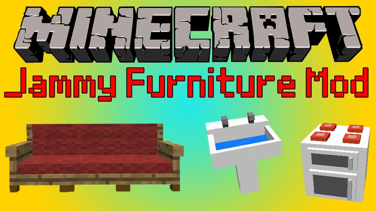  Minecraft  Jammy Furniture  Mod  Review 1  5 2  YouTube