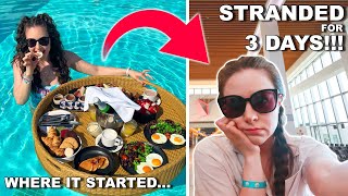 We Were Told To Share A Room With Strangers?! Cancelled Flight and Stranded! by Jazzy Vlogs 56,172 views 8 months ago 32 minutes