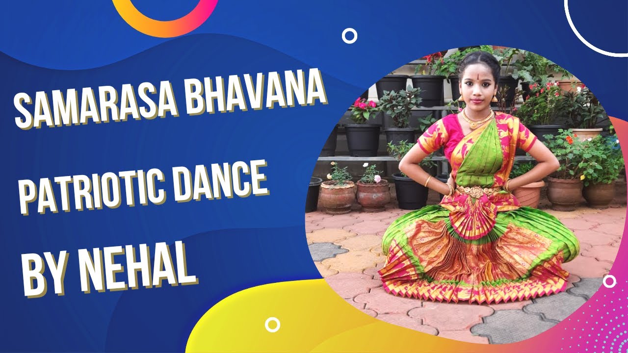 Indian Patriotic Dance|Samarasa Bhavana|Bharatanatyam dance|2022 Ambedkar Jayanthi special|By Nehal