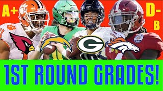 Information Grading Every 1st Round Pick Of The 2020 NFL Draft | The Juice Alert ! Guide