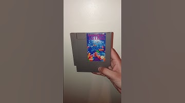 Best Tetris game #retrogaming #nintendo #tetris #nes #videogames #gaming