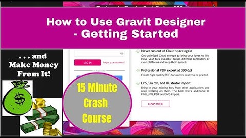 How to Use Gravit Designer - Getting Started