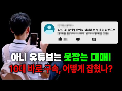 유튜브 댓글달고 바로 구속된 10대 어떻게 잡혔을까 