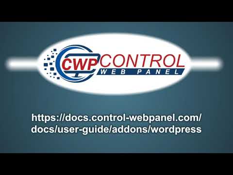 CWP - User Panel: Script Installer