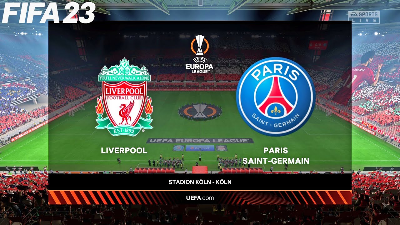 FIFA 23 PS5 - PSG vs Liverpool │Jogo de volta │ Semi-final