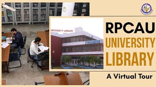 Inside Central Library of RPCAU | Virtual Tour of Central Library | Pusa Bihar