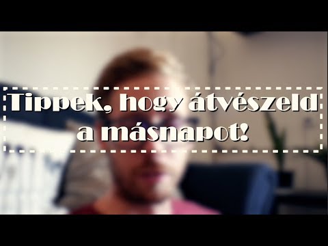 Videó: 3 módszer a másnaposság megelőzésére