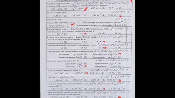9thClass | Physics | Paper | 2024 | Lahore Board | Solved McQ | Morning time | Group 1