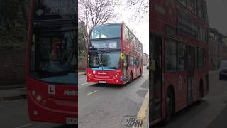 Metroline Driver Training LK58 KGA TE924 passing by Busch Corner
