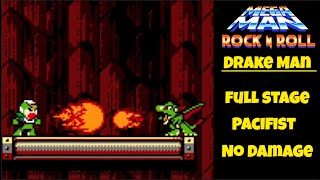 Drake Man: Full Stage, PACIFIST, No Damage, Buster Only, No Miss [Mega Man: Rock N Roll]