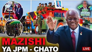 MAZISHI YA MAGUFULI CHATO, MAGUFULI AZIKWA CHATO/ #MAZISHIYAMAGUFULI #MAGUFULIAZIKWACHATO #CHATO