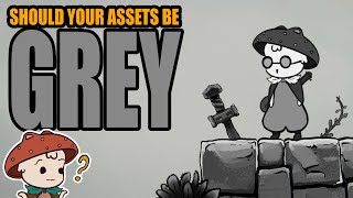 Should your Game Art be GREY? | Gradient Maps for Assets