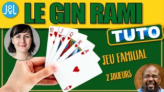 TUTO. Tutoriel jeu de cartes "Le Gin Rami". Règles du jeu. Jeux & Logique. screenshot 3