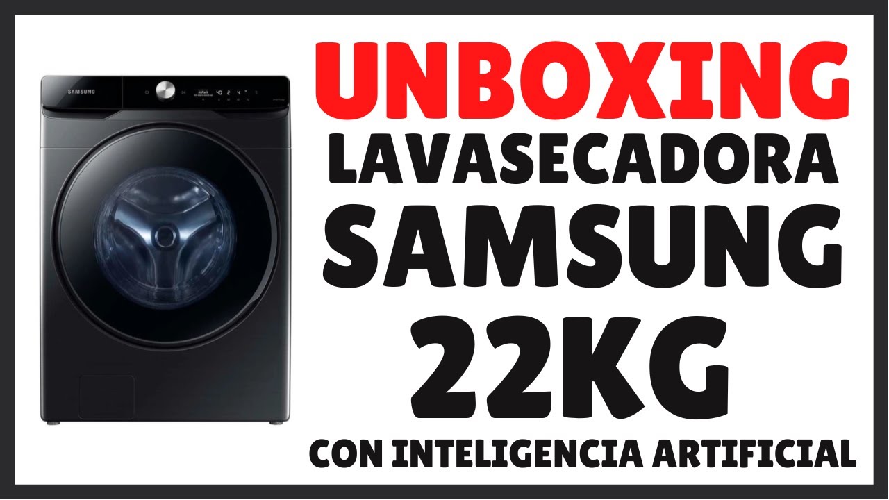 ✓ UNBOXING SAMSUNG 22 kg Artificial y control Things - YouTube