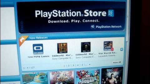 PlayStation Store for the PSP Go (Wireless  Downloads)