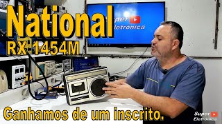 Ganhei um rádio gravador National modelo: RX1454M