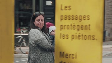 SAAQ |  Respect pedestrians at crosswalks | lg2