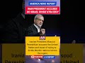 Iran President Accuses US & Israel Of Dividing Muslim Nations | A N REPORT