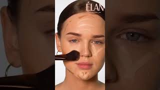 🤍NUDE MAKEUP🤍#elan #beauty #shorts #nude #makeup #tutorial #makeupartist #conturing