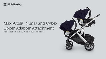 Maxi-Cosi®, Nuna®, and Cybex Upper Adapter Attachment to UPPAbaby Vista V2 & Cruz V2