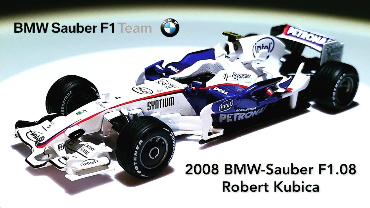 BMW-Sauber F1.08 F1 2008 R.Kubica escala 1/43 - YouTube