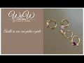 Tutorial anelli fini facili  con tecnica wire - Very easy fine rings tutorial with wire technique
