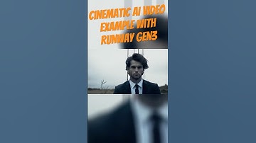 Cinematic Film AI Video Example - Runway Gen 3 Alpha #runwaygen3 #aivideoyoutube #ai