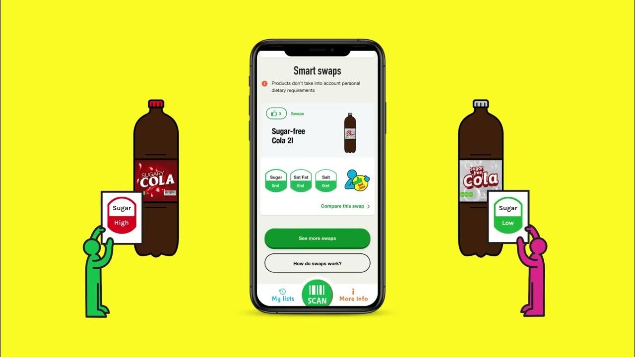 Better Health NHS Food Scanner app YouTube