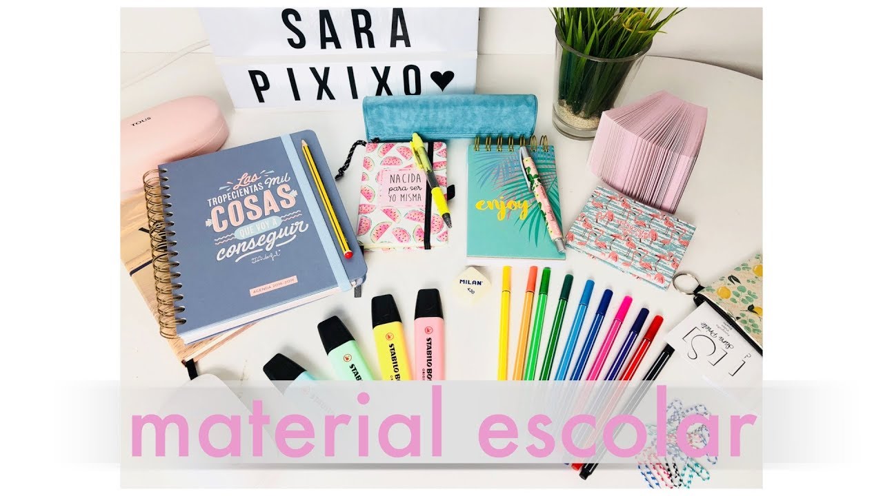 HAUL MATERIAL ESCOLAR 2018 - 19 papelería bonita, AGENDA MR WONDERFUL  -  Sara Pixixo 