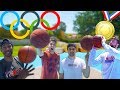 BASKETBALL OLYMPICS CHALLENGE! *Knockout, Around The World, Bank...*