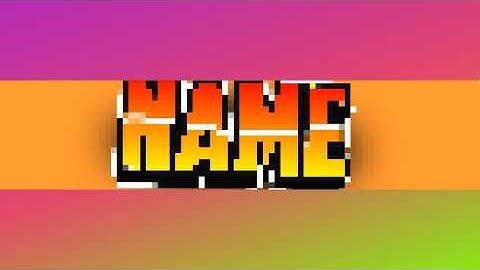 Nice Orange 2D Intro (DL at 5 likes)