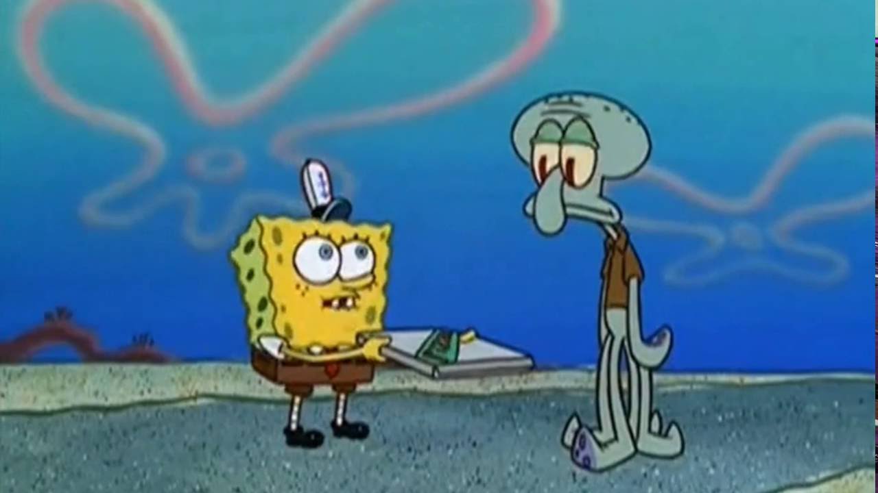 губка боб квадратные штаны.доставка пиццы. 10 серия 1 сезон - YouTube