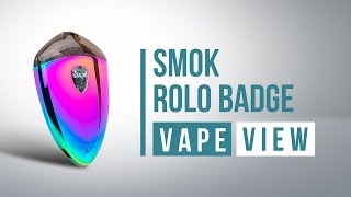Smok Rolo Badge Vape Pod Kit Unboxing Review (2018)
