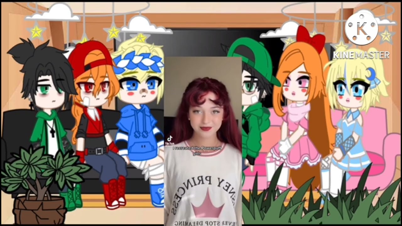 رده فعل فتيات القوه و فتيان القوه/ppg x rrb  reaction Part5💜👑